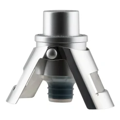 Pump it champagne stopper, Silver