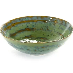 Pure salad bowl 32 cm, sea green