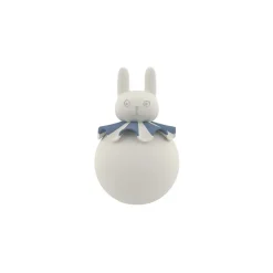 Rabbit night light, Off-white blue