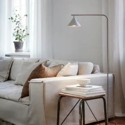 Rain floor lamp, Beige