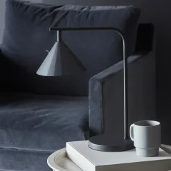 Rain table lamp, Black