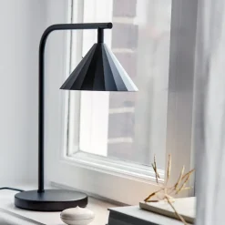 Rain table lamp, Black
