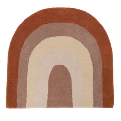 Rainbow barnrug 88x90 cm, Choko