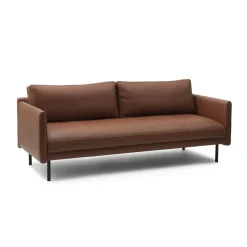 Rar 3-seater sofa, Omaha leather cognac