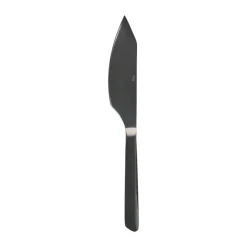 Raw cake knife, Glossy black