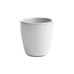 Raw egg cup stoneware, Arctic white