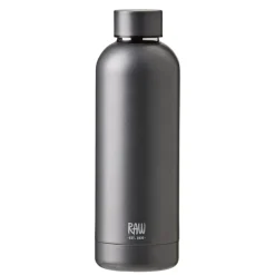 Raw thermos bottle 0.5 l, matte grey