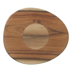 Raw trivet magnetic 15x17.5 cm, Teak