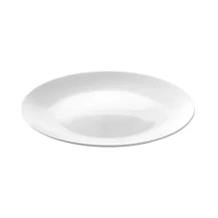 Relief serving plate Ø33 cm, white