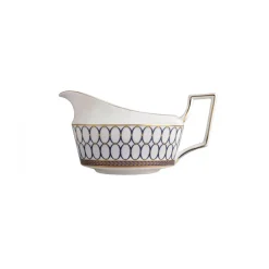 Renaissance Gold sauce boat, white