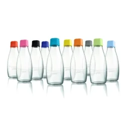 Retap glass bottle 0.5 l, Orange