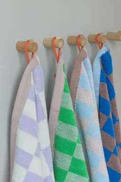 Retro towel, Light blue, 40x55 cm, 2-pack