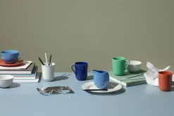 Rhombe milk pitcher 39 cl, Blue