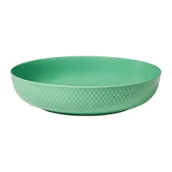 Rhombe serving bowl Ø28 cm, Green