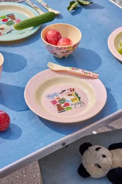Rice children's bowl melamine Ø20 cm, Pink