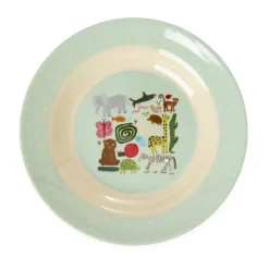 Rice children's bowl melamine Ø20 cm, Mint