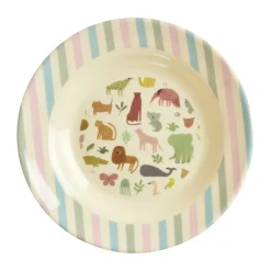 Rice children's bowl melamine Ø20 cm, Sweet Jungle Print