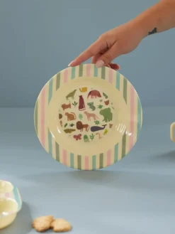 Rice children's bowl melamine Ø20 cm, Sweet Jungle Print
