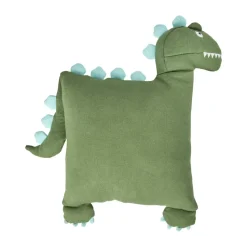 Rice cushion dinosaur 48x52 cm, Green