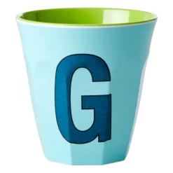 Rice melamin cup medium letter - G 30 cl, Mint