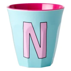 Rice melamin cup medium letter - N 30 cl, Mint