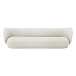 Rico sofa 4-seat, Brushed off white