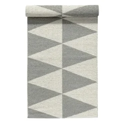 Rime rug concrete (grey), 70x150 cm
