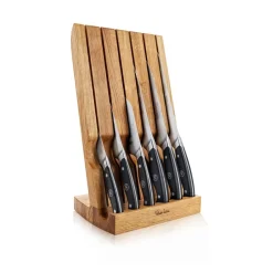 Robert Welch professional knife set oak, 7 pieces