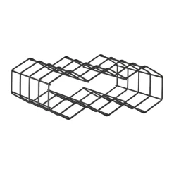 Rocks wine rack 28,8 cm, Black