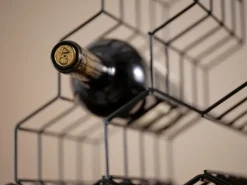 Rocks wine rack 28,8 cm, Black