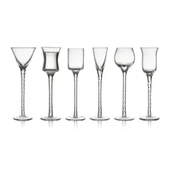 Rom snaps glass 2.5-5 cl 6 pieces, Clear