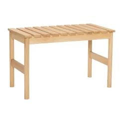 Row bench small, Oak