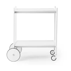 Rul serving cart, White