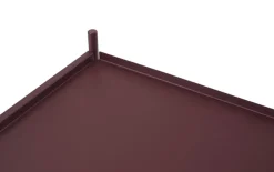 Rul serving cart, Wine red