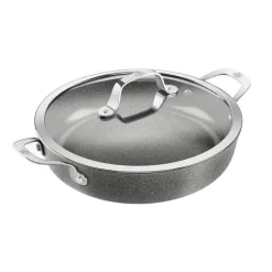 Salina Ceramic Granite serving pan with glass lid, 28 cm