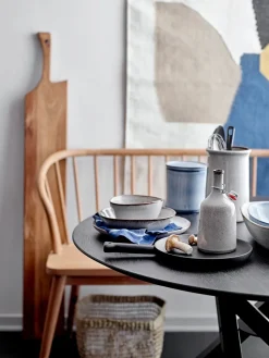 Sandrine Dinnerware Set 12 Pieces, Nature