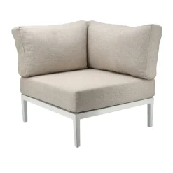 Santander modul sofa corner module, White-beige