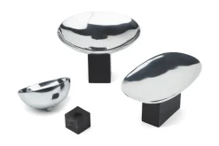 Sapoto bowl small Ø14 cm, Silver