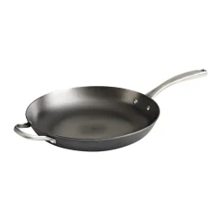 Satake frying pan nitriding handle front, 32 cm