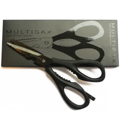 Satake multi-scissors with 5 functions, black