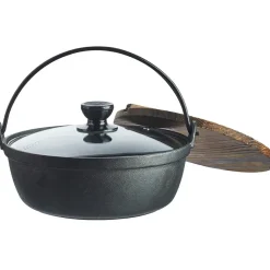 Satake Nabe casserole black, 3.6 l