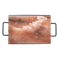 Satake salt stone with holder, 100% Himalayan salt