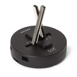 Satake Shapu knife sharpener 14.2 cm, Silver