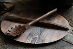 Satake spaghetti ladle 33.5 cm, Walnut
