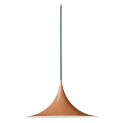 Semi lamp Ø 30 cm, Roasted pumpkin glossy