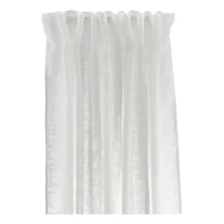 Serenity curtain with multiband 129x250 cm, White