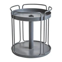 Shady side table and parasol base, Anthracite