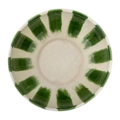 Shakti serving bowl Ø26 cm, Green-white