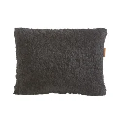Shepherd Lina sheep skin cushion 40 x 30 cm, concrete grey