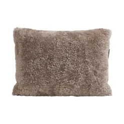 Shepherd Lina sheep skin cushion 40 x 30 cm, stone